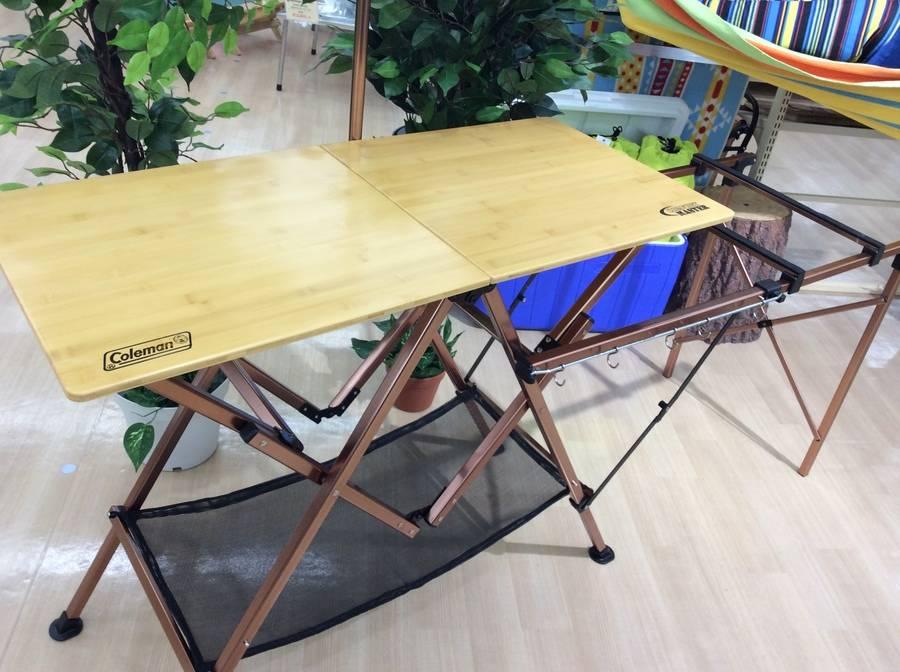 TFスポーツ】Coleman(コールマン)キッチンテーブル比較[2015.09.24発行