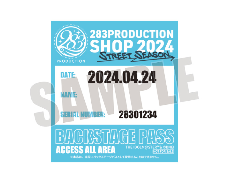 アイドルマスター シャイニーカラーズ 283PRODUCTION SHOP 2024