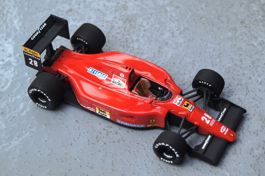 FINISH!!!!! FORMULA 43 FERRARI 642 evo Monaco G.P.1991: Splash and