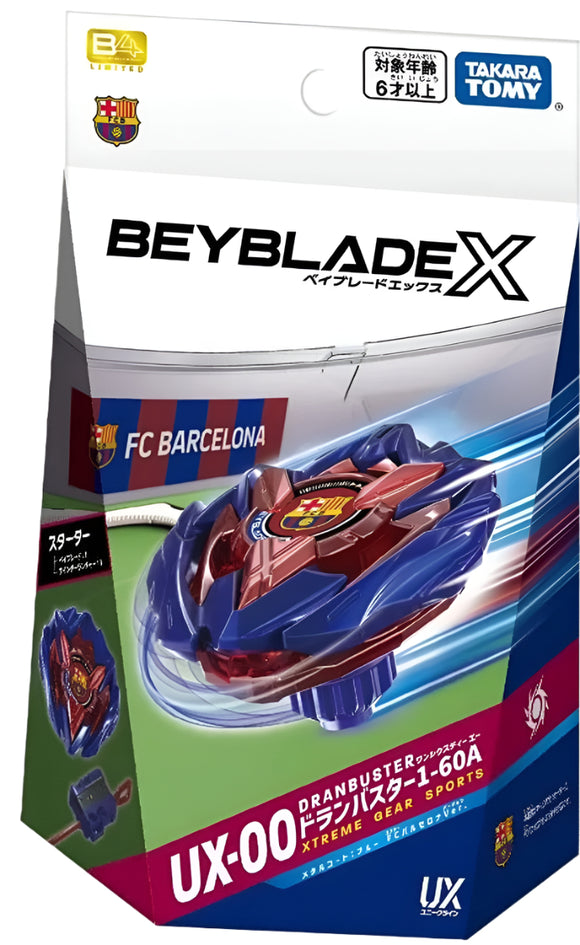 Takara Tomy Beyblade X | UX-00 Dran Buster 1-60A FC Barcelona