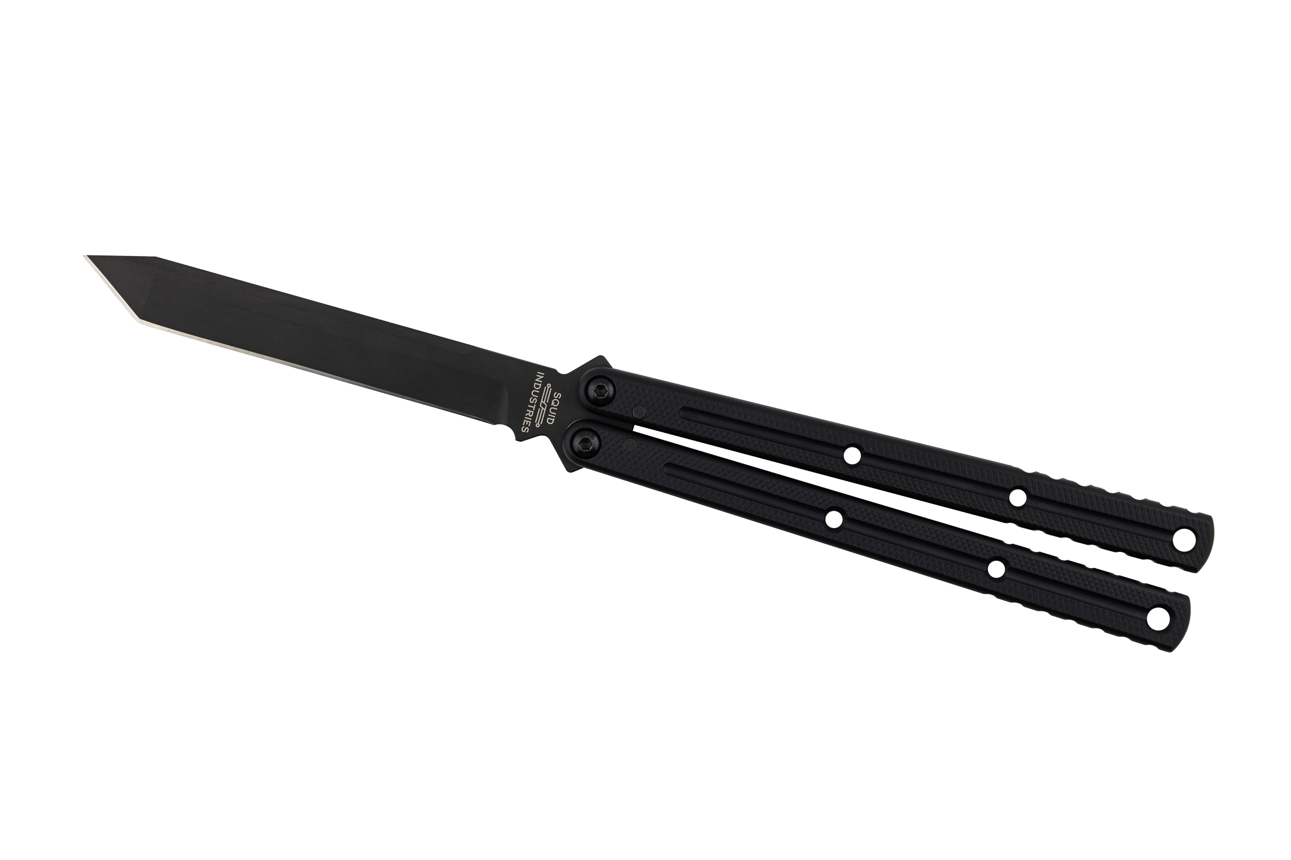 Matte Inked Tanto Krake Raken V3 – Squid Industries Knives