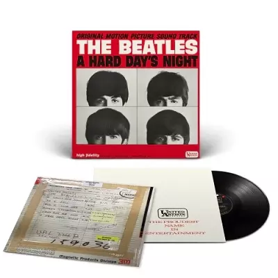 A HARD DAYS NIGHT (ORIGINAL MOTION PICTURE SOUND TRACK) (LP