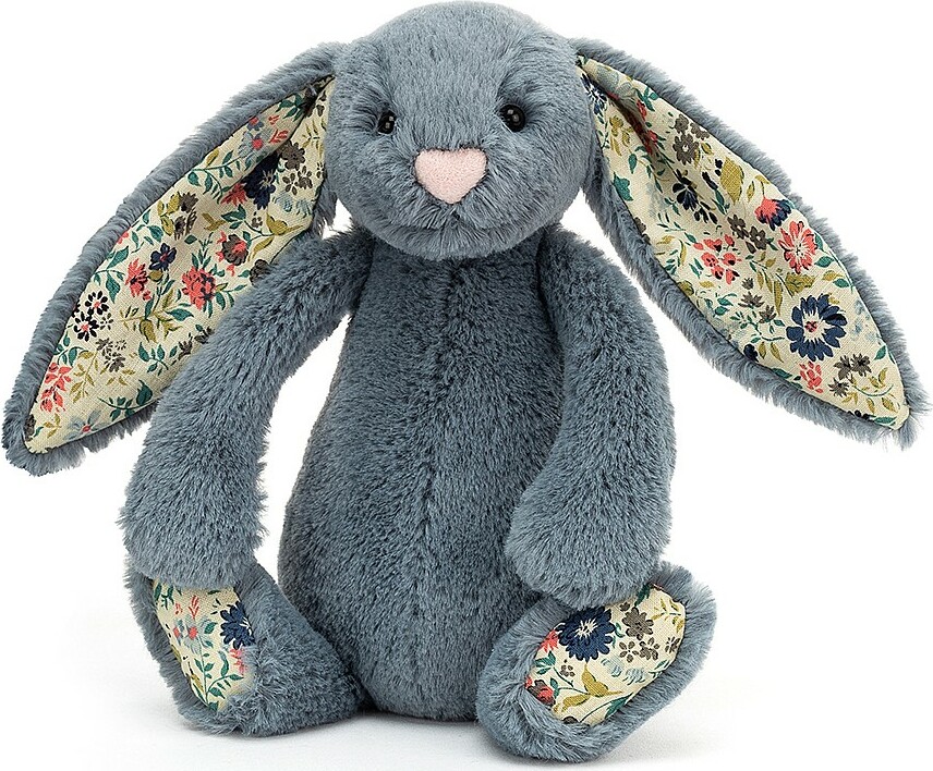Blossom Dusky Blue Bunny Small - Teaching Toys and Books