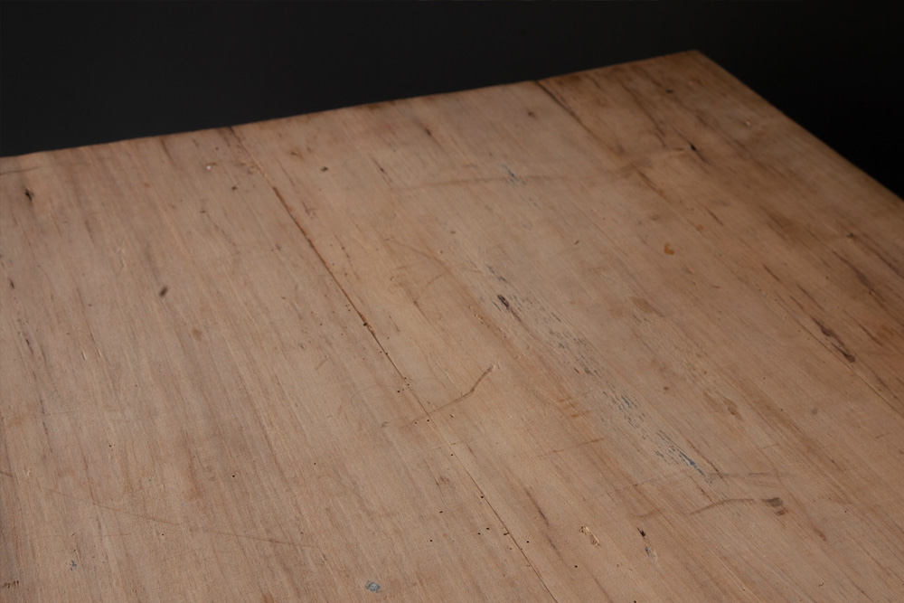 stoop | Antique Square Pine Table
