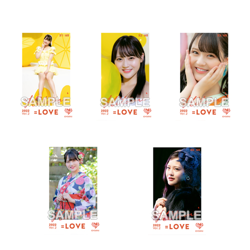商品詳細ページ | =LOVE OFFICIAL SHOP | =LOVE ミニフォトカードVol.2