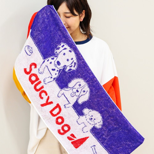 商品詳細ページ | Saucy Dog Online Shop | わんこジャガードタオル