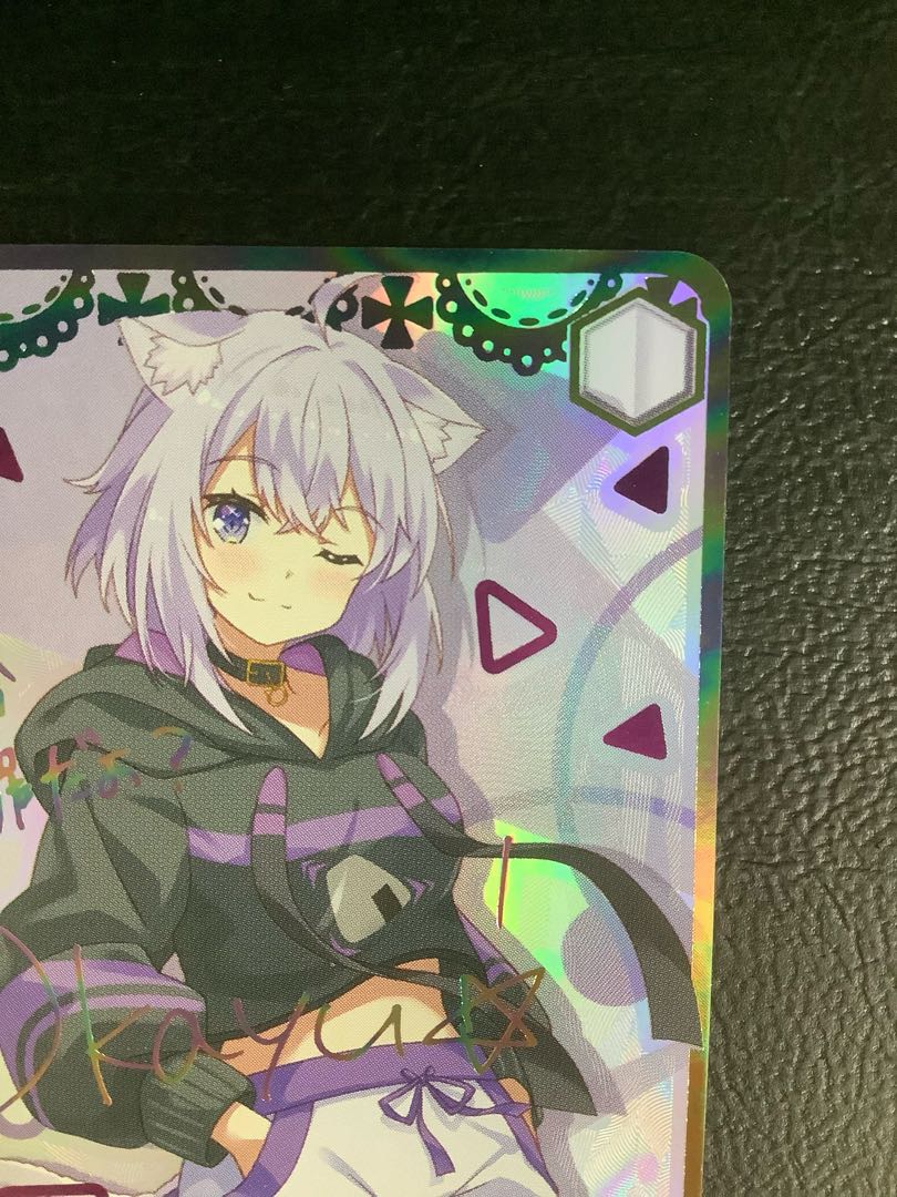 PSA10)ヴァイスシュヴァルツ 未来へ一緒に 猫又おかゆ ssp Amazon.co