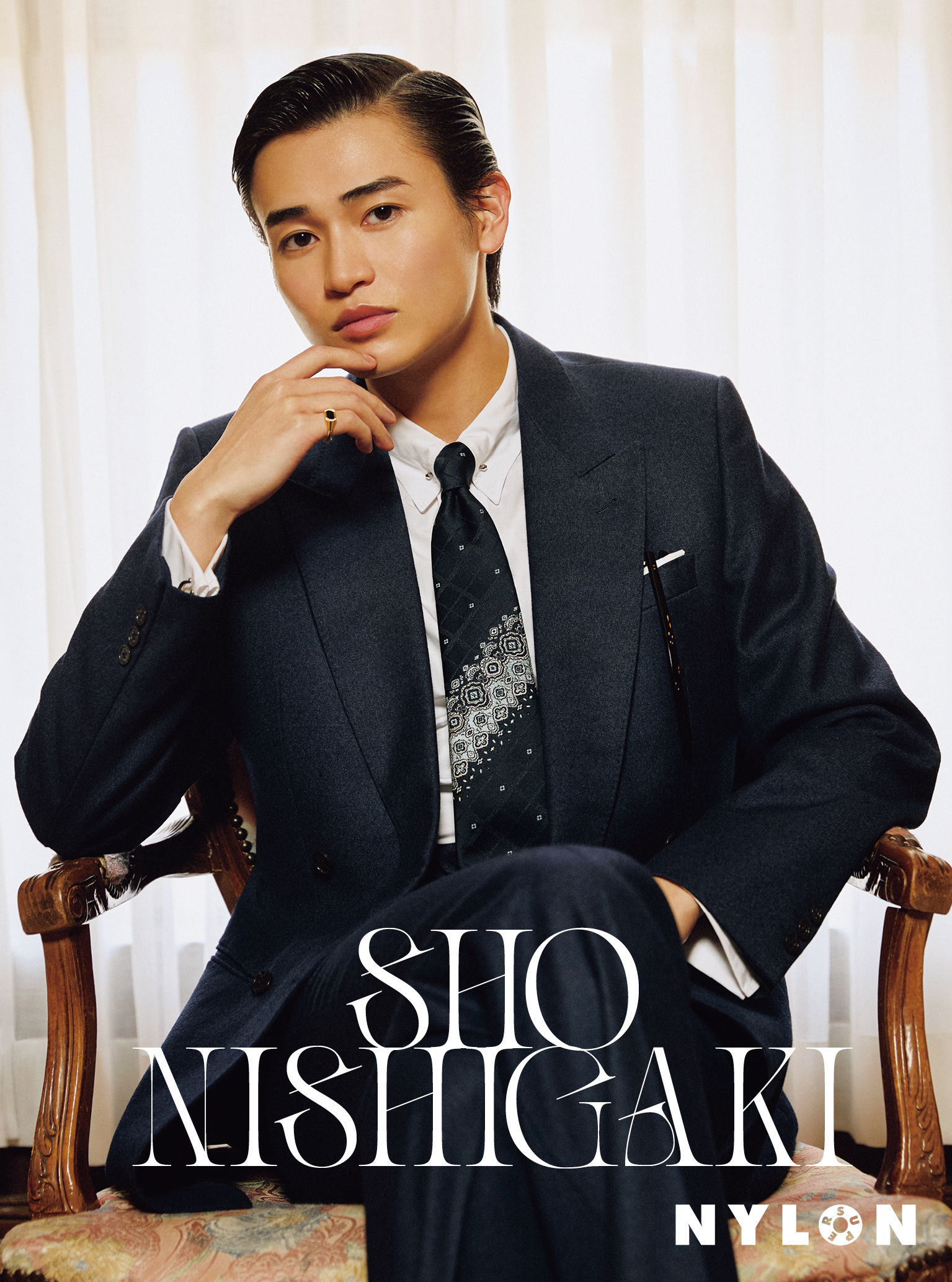 FASHION] 祝・25歳 俳優《西垣匠》の“今”を凝縮した超豪華な丸ごと一冊