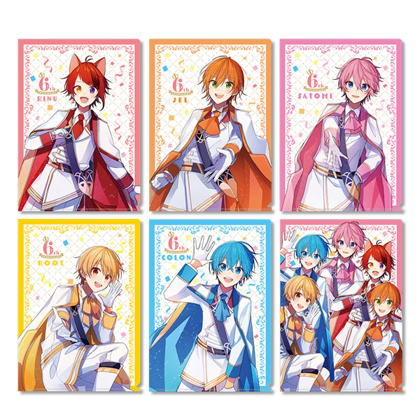 新品☆すとぷり【集合】すとめも6☆クリアファイルくじ