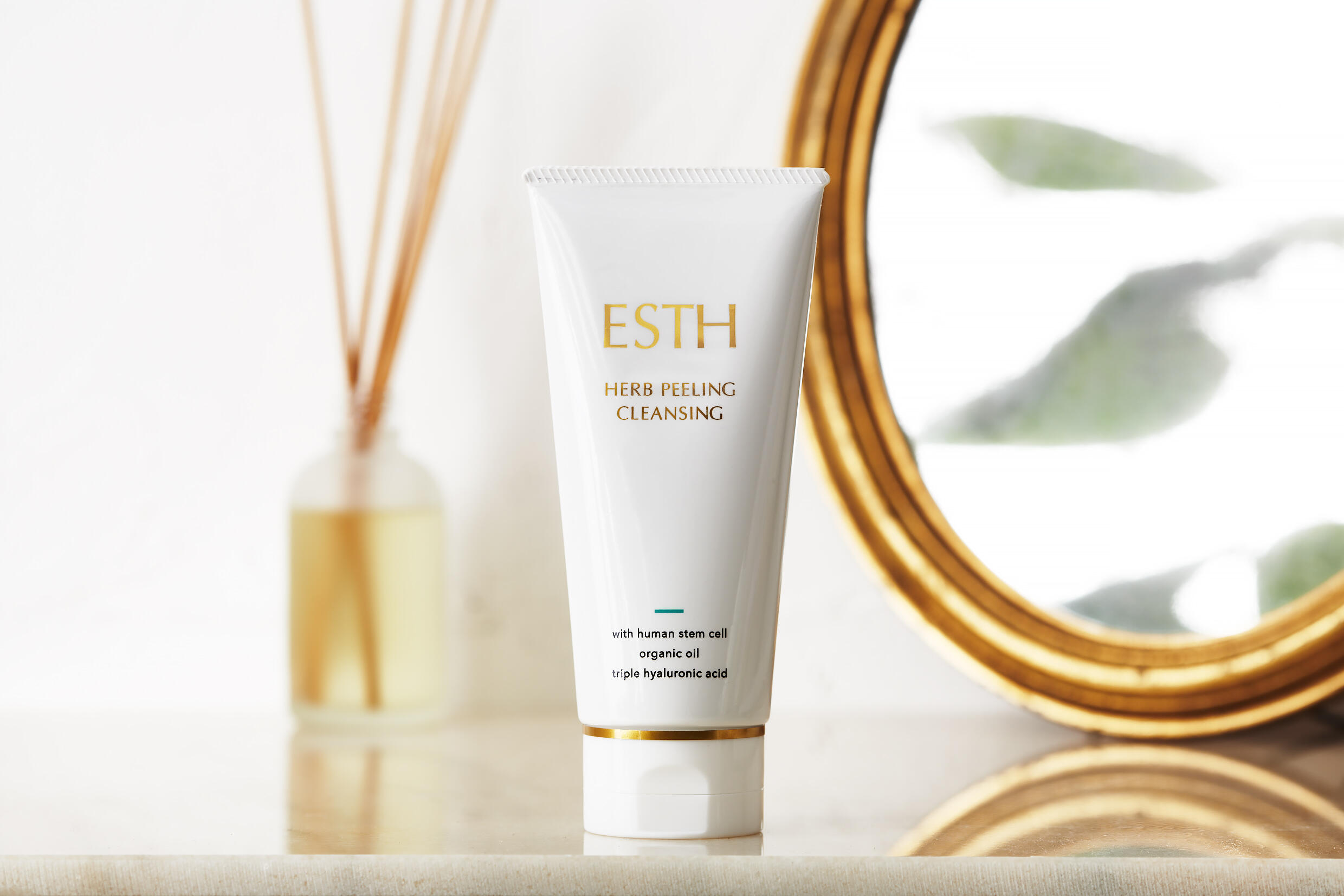 ESTH ハーブピーリング クレンジング 120g AHA 成分 配合 クレンジング