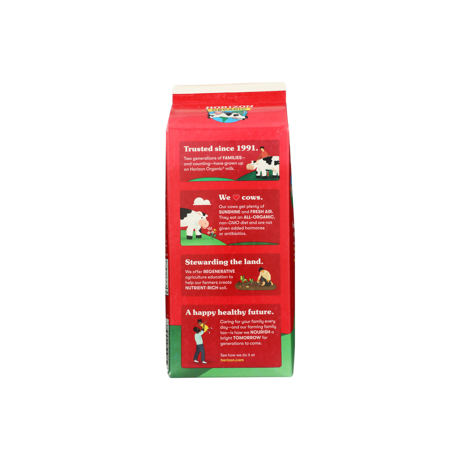Horizon Ho Org Up Whl Milk Lac Free 6 Wh - Half Gallon - Brookshire's