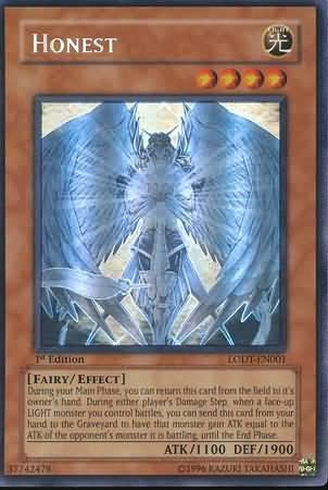 Honest [Ghost Rare 1st Edition] LODT-EN001 Prices | YuGiOh Light