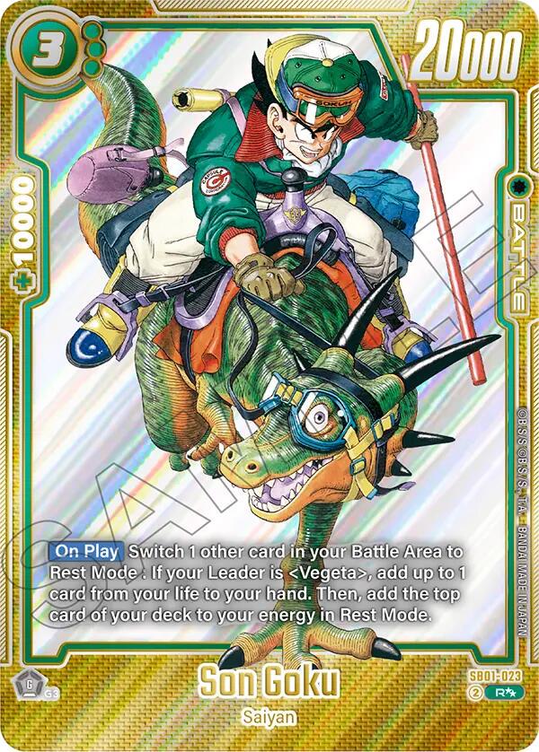 Son Goku [Super Alternate Art] SB01-023 Prices | Dragon Ball