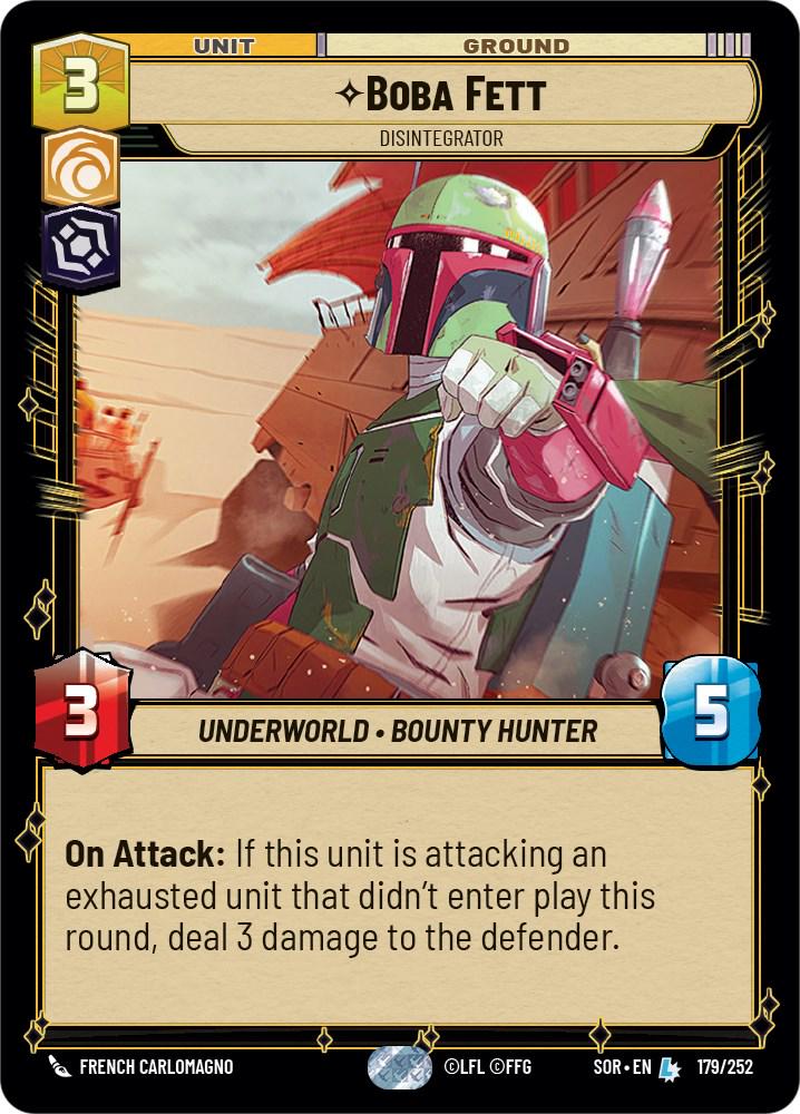 Boba Fett #179 Prices | Star Wars Unlimited: Spark of Rebellion