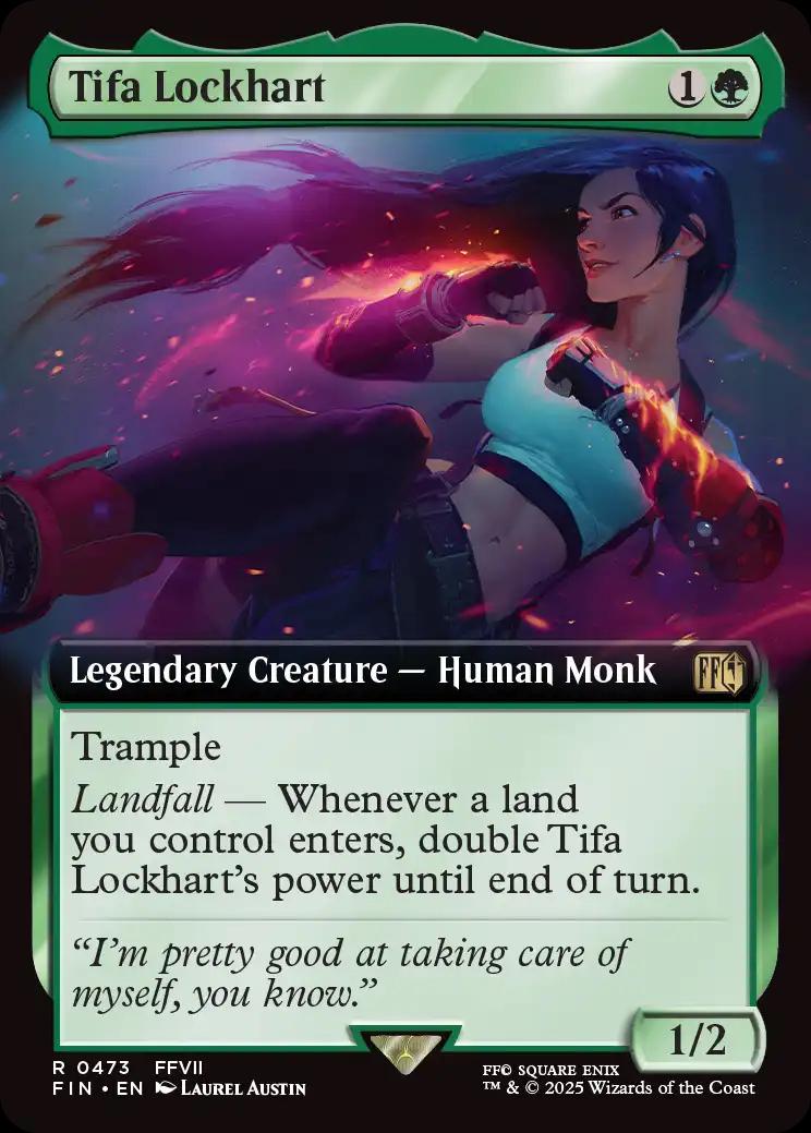 Tifa Lockhart [Extended Art Foil] #473 Prices | Magic Final