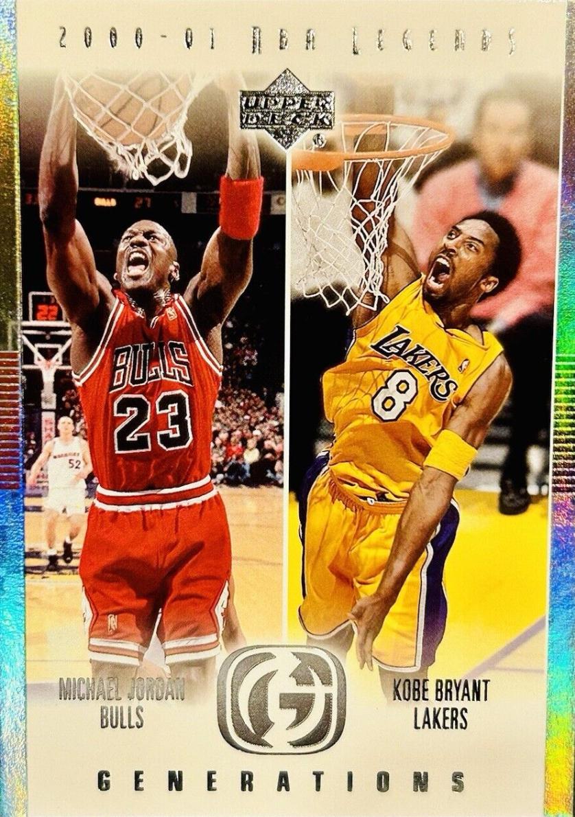 Michael Jordan, Kobe Bryant #G1 Prices | 2000 Upper Deck Legends