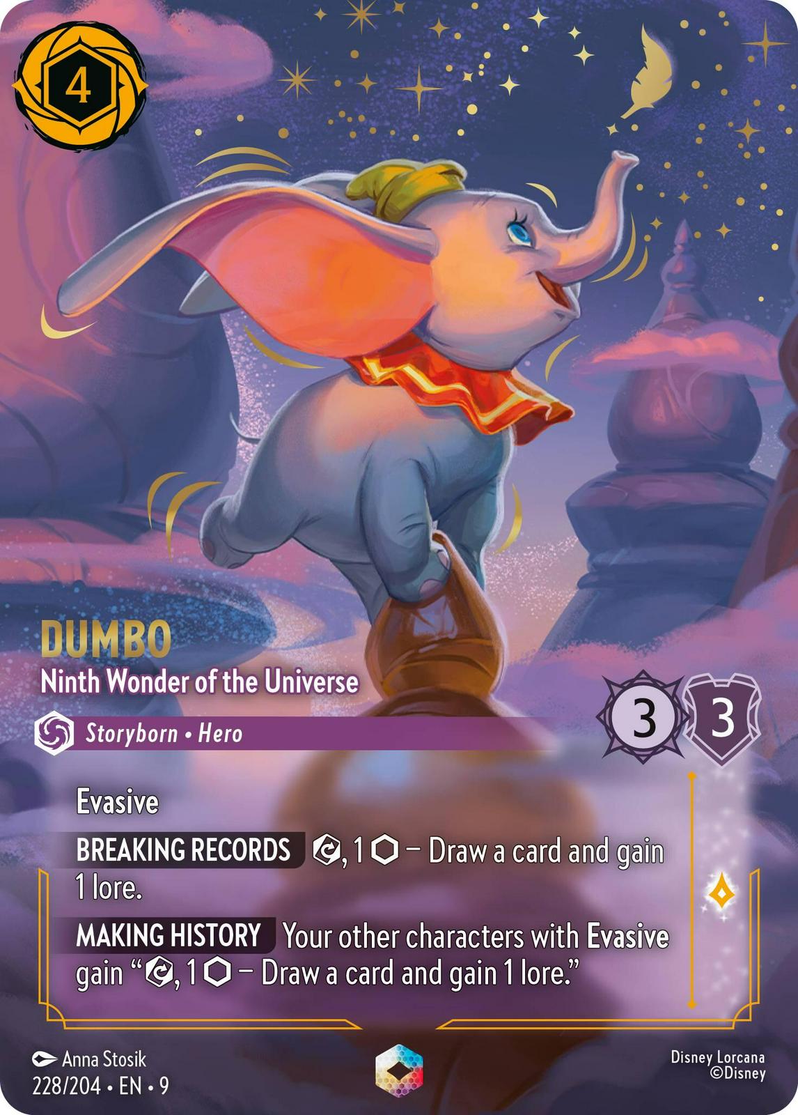 Dumbo - Ninth Wonder of the Universe #228 Prices | Lorcana Fabled