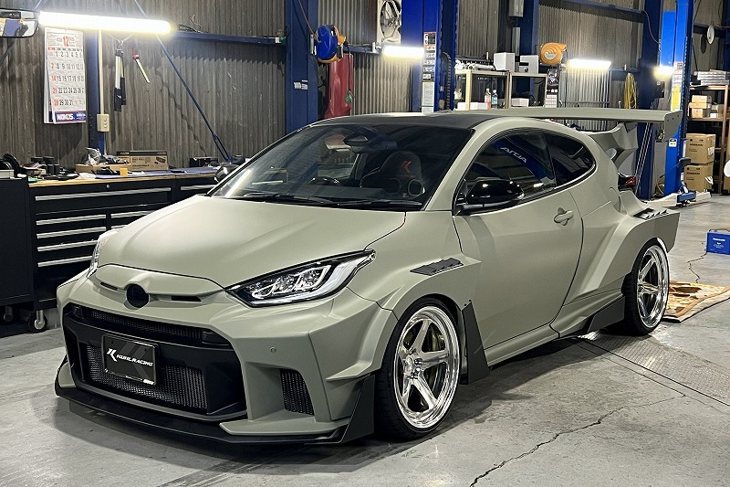東京オートサロン2026出展車情報⑪】GRヤリスワイドボディ＆3段巨大