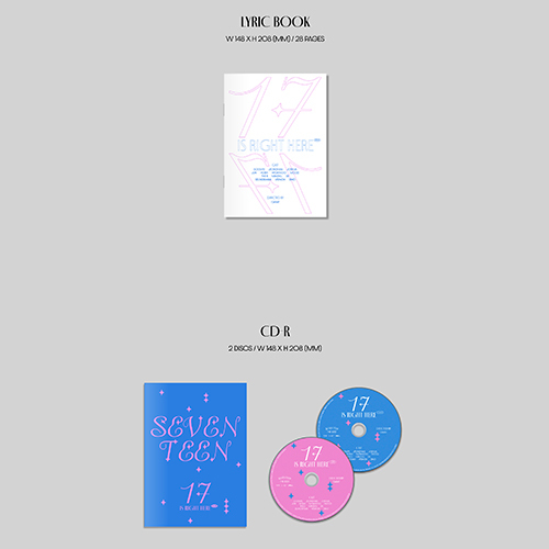 SEVENTEEN BEST ALBUM「17 IS RIGHT HERE」【CD】 | SEVENTEEN