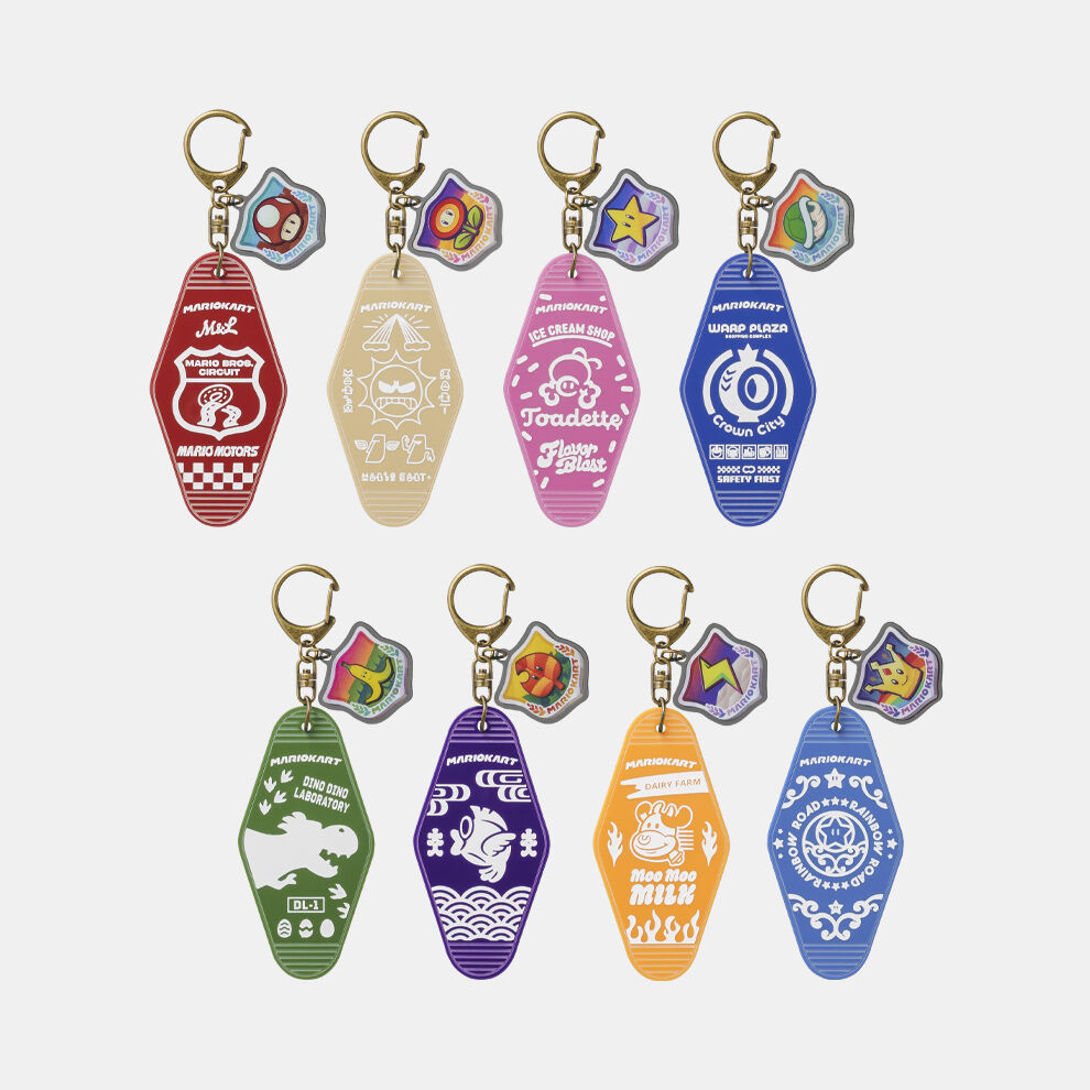 単品】モーテルキーホルダーコレクション マリオカート ワールド