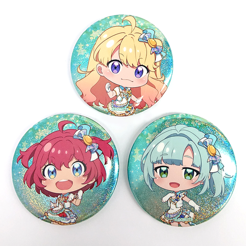 Tokyo 7th Sisters 2053 1st Live Startrail デフォルメ缶バッジ