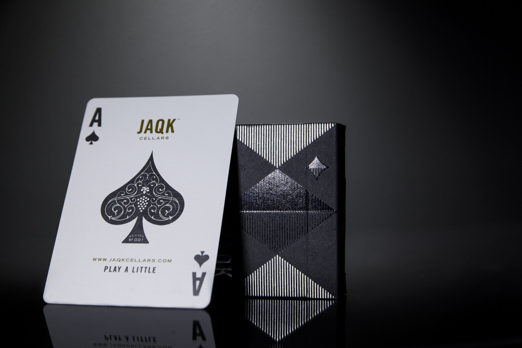 Black JAQK Playing Cards | theory11
