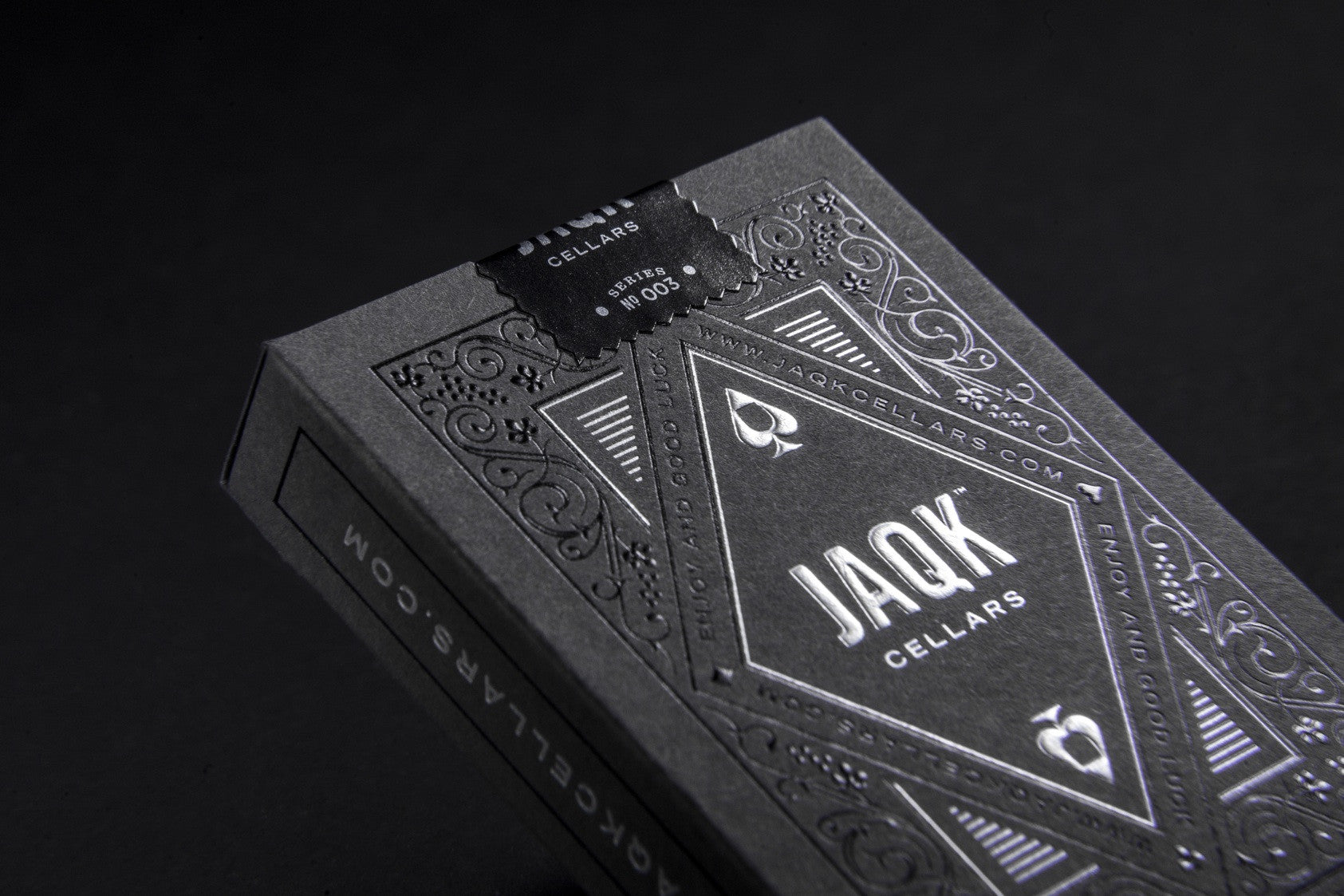 Black JAQK Playing Cards | theory11