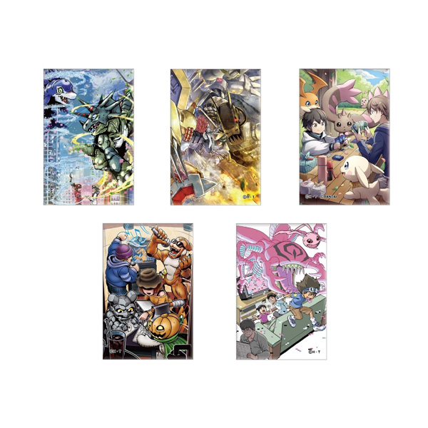 デジモンパートナーズ メモリーイラストプロジェクト トレーディング缶