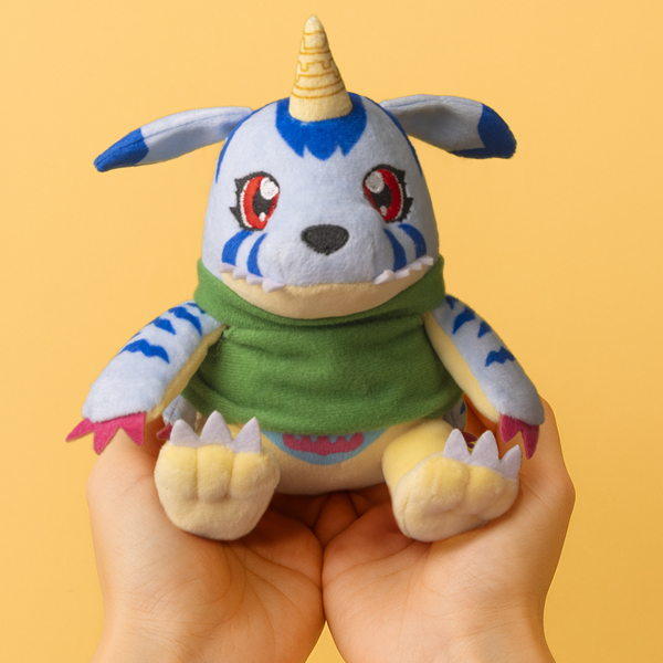デジモンアドベンチャー】おすわりぬいぐるみ ガブモン: ぬいぐるみ