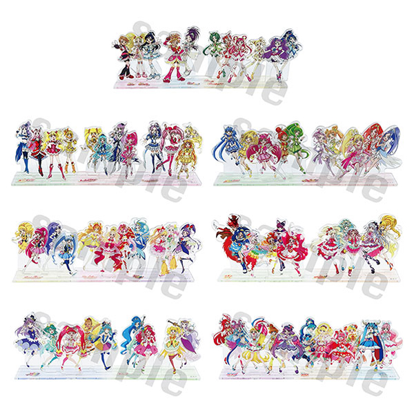 全プリキュア展】全キャラ アクリルジオラマ: 雑貨｜東映