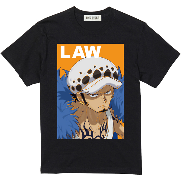 ワンピース】Tシャツ／トラファルガー・ロー BLACK M: アパレル