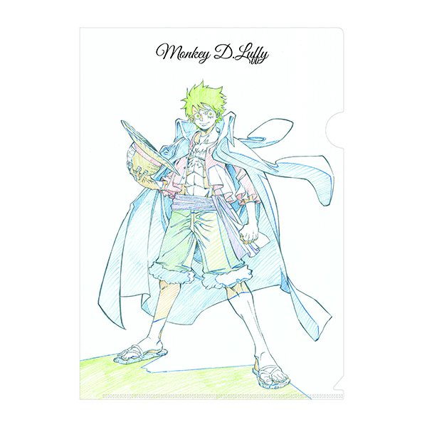 ワンピース】ONE PIECE.COM ILLUSTRATION WORKS クリアファイル/ルフィ