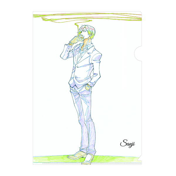 ワンピース】ONE PIECE.COM ILLUSTRATION WORKS クリアファイル/サンジ
