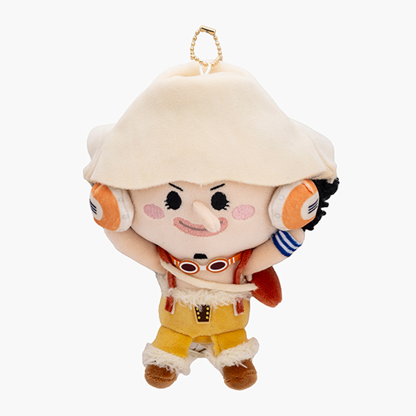 ワンピース】バンザイ！ぬいぐるみキーホルダー ウソップ: ぬいぐるみ