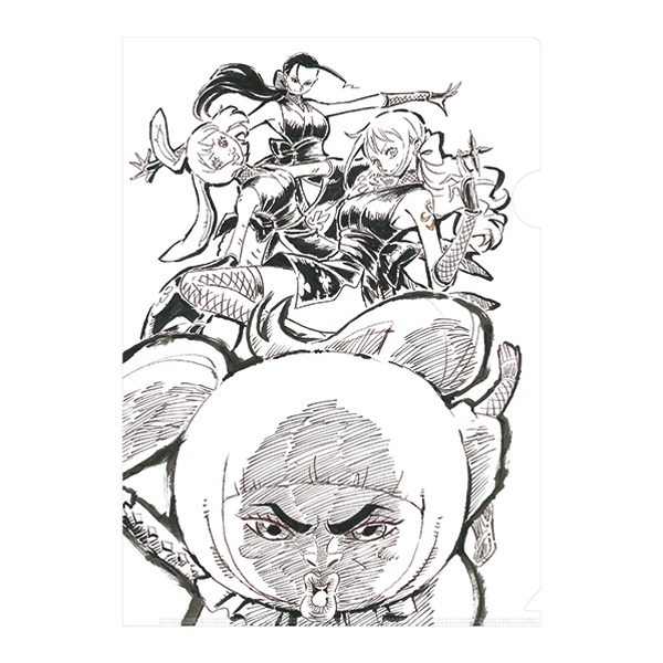 ワンピース】ILLUSTRATION WORKS クリアファイル しのぶ/ナミ /ロビン