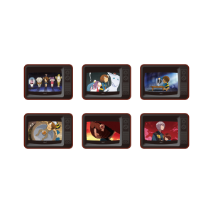 ゲゲゲの鬼太郎】ゲゲゲ忌2024 第4、5、6期 場面写缶バッジ（全15種