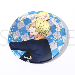 ワンピース】ワンピース バースデーホログラム缶バッジ[3.9 ジュラ