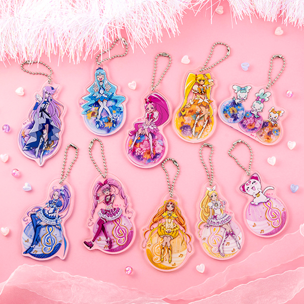 プリキュアオールスターズ】ランダムオーナメントキーホルダー vol.3