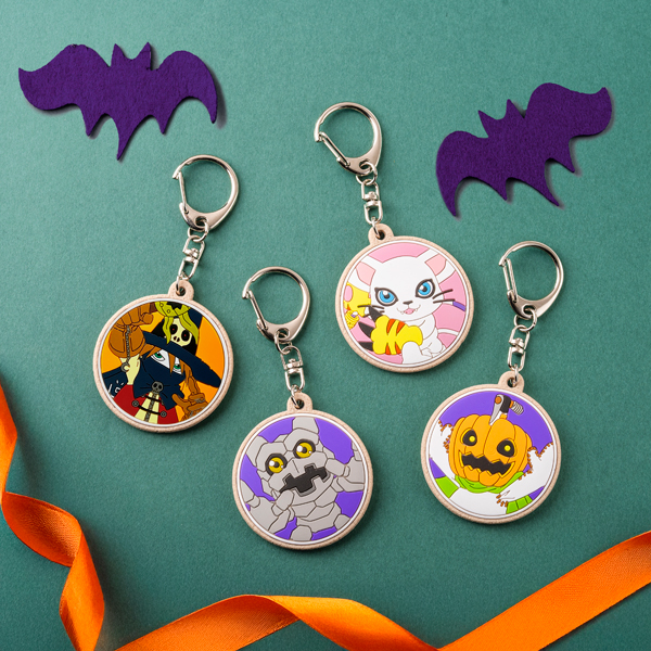 デジモンアドベンチャー】ハロウィン ラバーキーホルダー（テイルモン