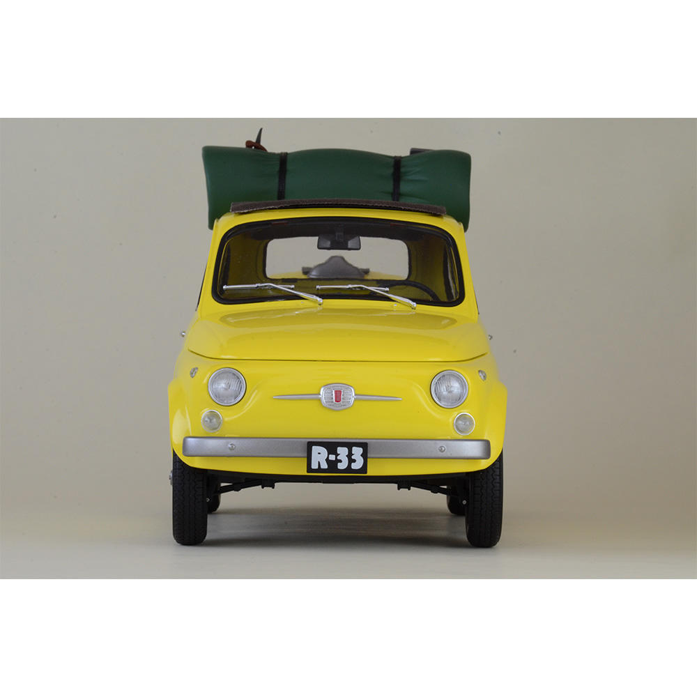 ルパン三世 カリオストロの城 FIAT 500 1/12 ダイキャスト製塗装済み