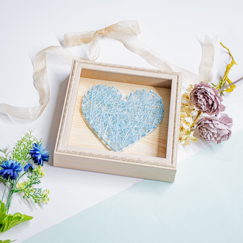 ネイルイット公式】結婚式 釘糸で作るストリングアート Nail it