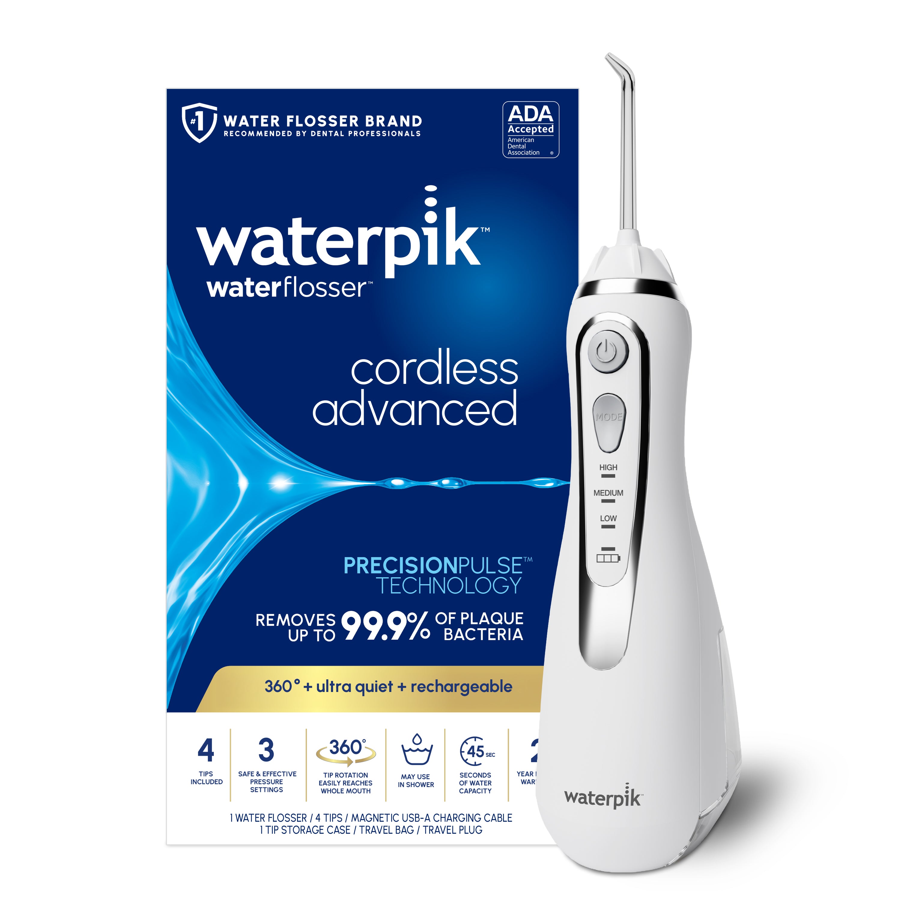 Waterpik™ Cordless Advanced 2.0 Water Flosser