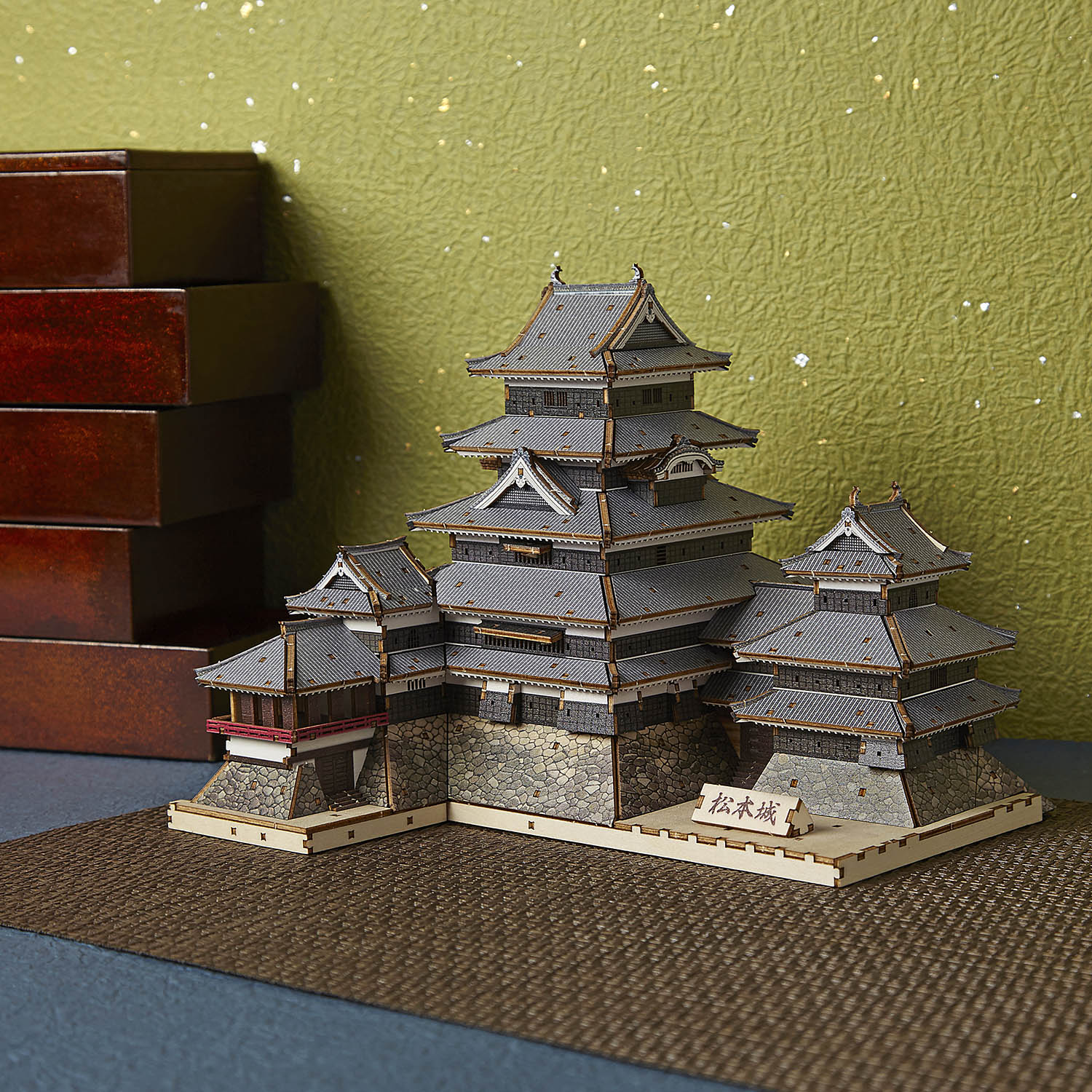 Wooden Art ki-gu-mi 松本城 カラー ver. – 多組（TAKUMI）公式