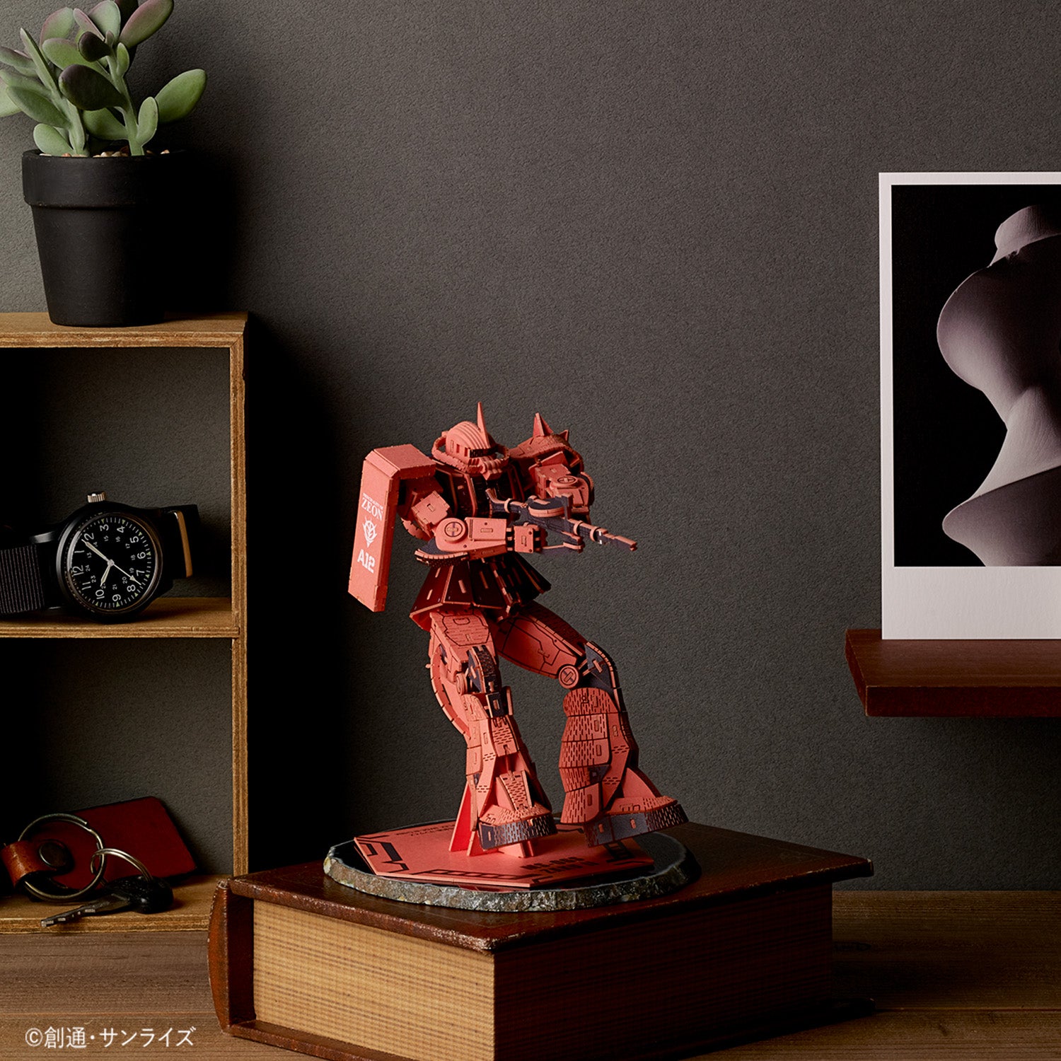 Paper Art si-gu-mi PRO MS-06S シャア専用ザクⅡ – 多組（TAKUMI