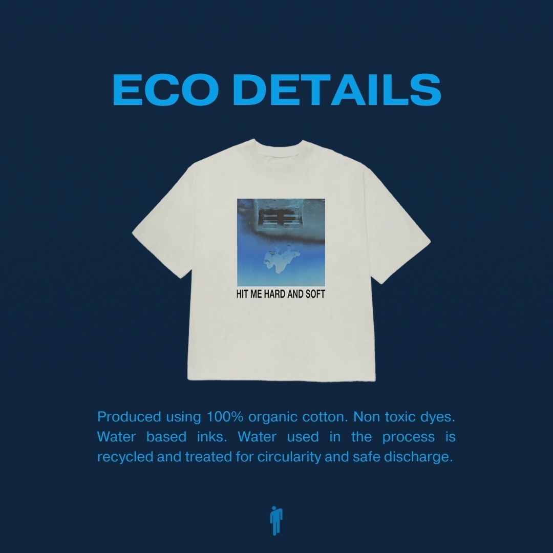 HIT ME HARD AND SOFT White Cover Tee - Billie Eilish | Store