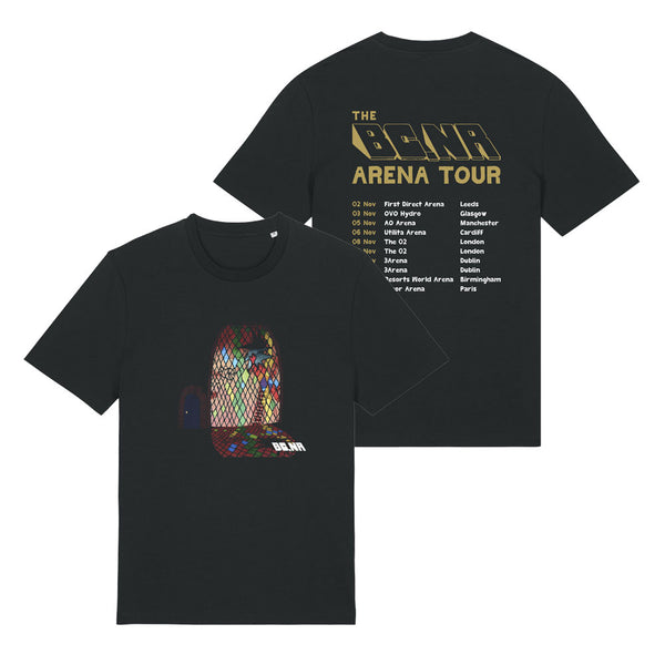 BCNR 2024 ARENA TOUR BLACK T-SHIRT (2XL only) – Black Country New Road