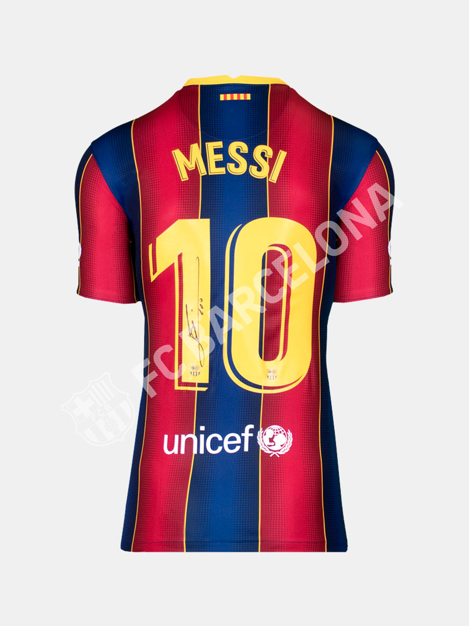 Messi FC Barcelona Signed Jersey20/21 – Barça Official Store