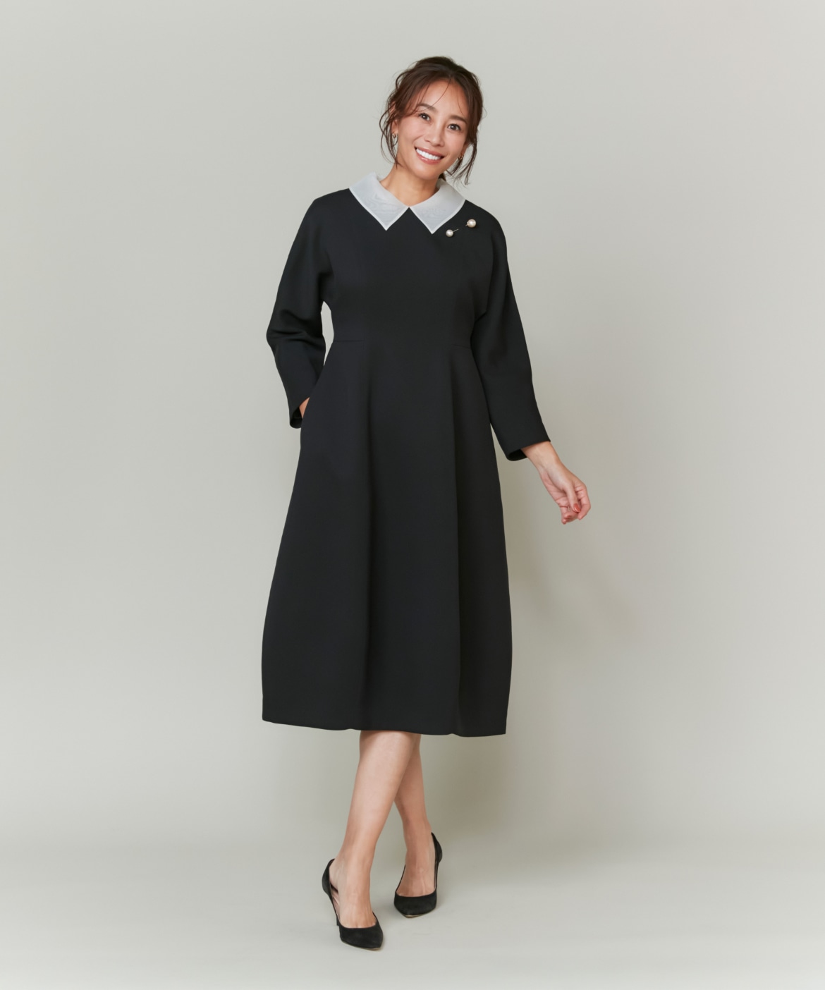STORYコラボ》2WAYワンピース《ROBE SUPERIOR CLOSET》｜INED（イネド