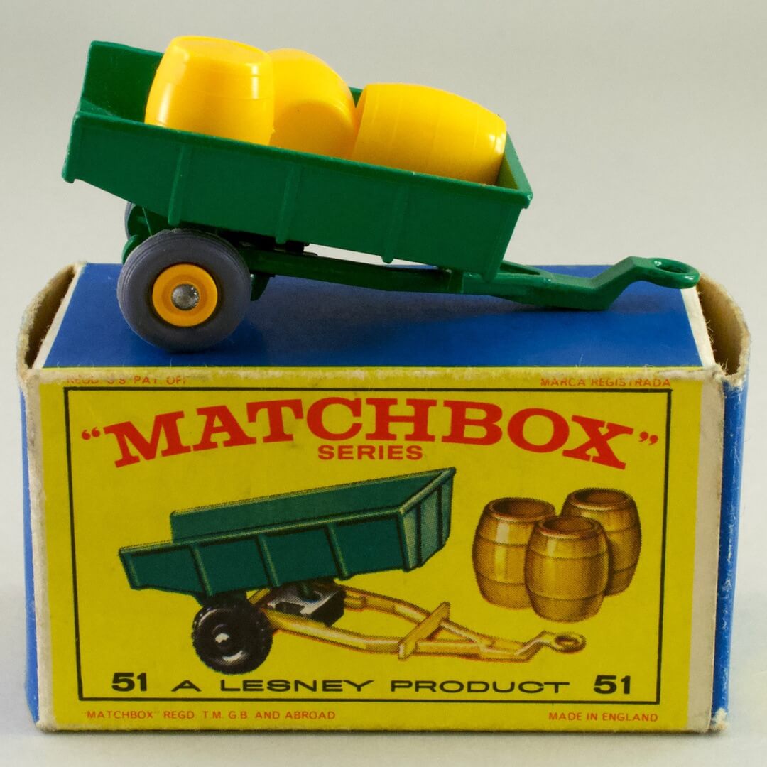 ミニカー イギリス マッチボックス（matchbox） トレーラー TIPPING