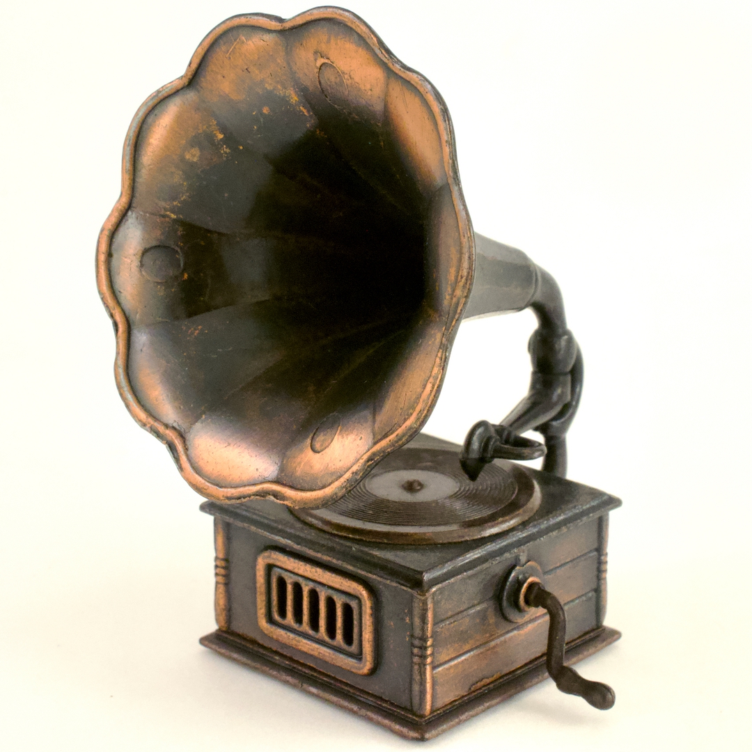 アンティーク スペイン Play-me 鉛筆削り 蓄音機 Phonograph Ref. 925